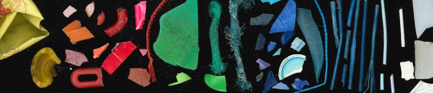 multicoloured plastic strip